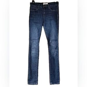 Classic Women's Dark Blue Skinny Jeans